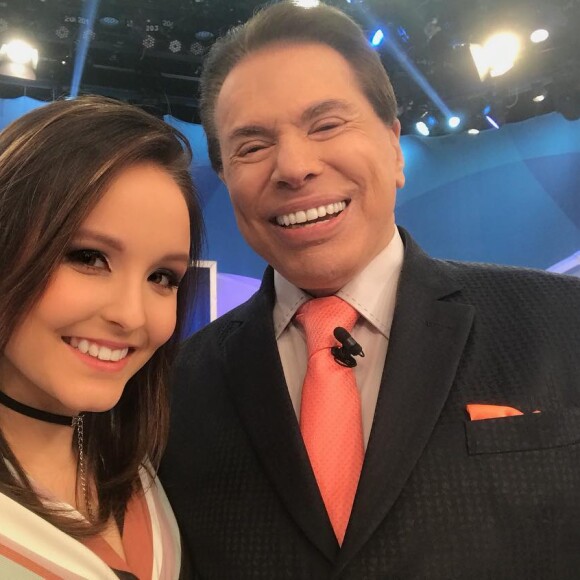 Larissa Manoela não conseguiu se despedir de Silvio Santos antes de deixar o SBT