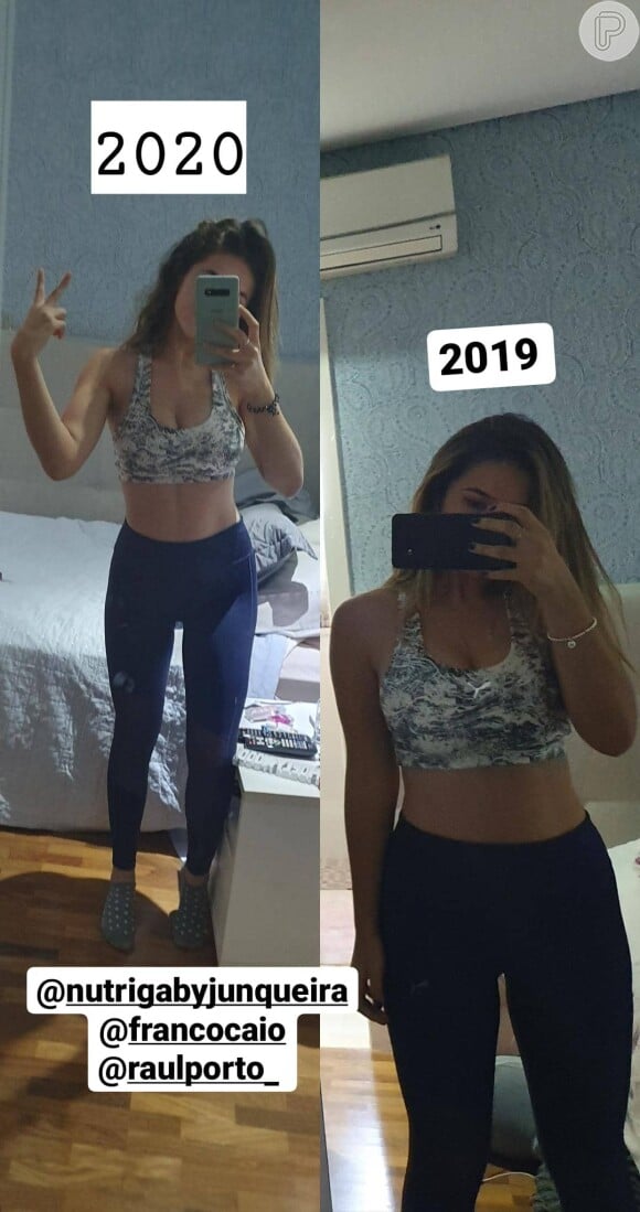 Maisa Silva mostra antes e depois após emagrecer por motivo de saúde