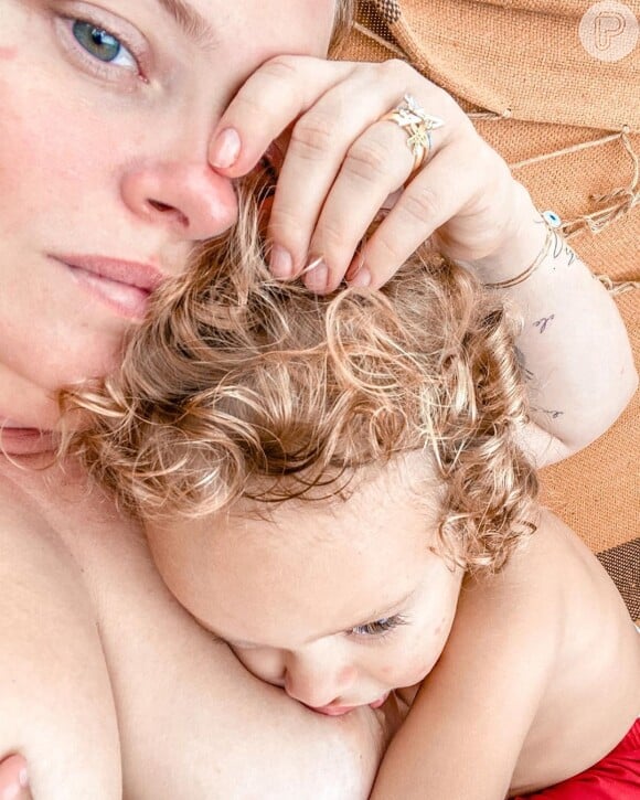 Filho de Mariana Bridi, Valentim foi elogiado pela beleza em foto postada pela mãe: 'Esses cachinhos'