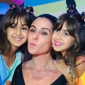 Giovanna Antonelli também é mãe das gêmeas Antônia e Sofia, de 9 anos, fruto do casamento com Leonardo Nogueira