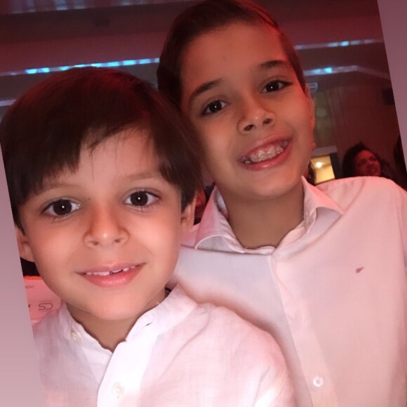 Cristiano Araújo era pai de Bernardo, de 7 anos, e João Gabriel, de 11 anos