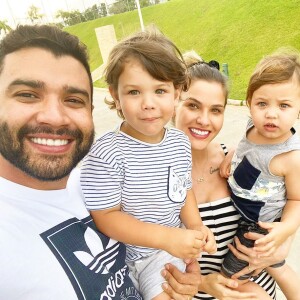 Andressa Suita entregou que o marido, Gusttavo Lima, fala muito sobre um terceiro filho