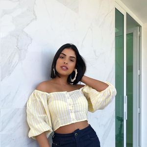 Munik Nunes agradeceu preocupação dos fãs após namorado, Caio César, testar positivo para a Covid-19