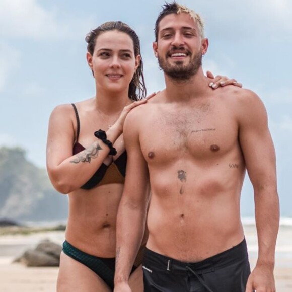 Carol Dantas é homenageada por marido, Vinicius Martinez, com tatuagem