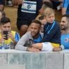 Neymar fez cosquinha no filho, Davi Lucca, em vídeo divertido no TikTok