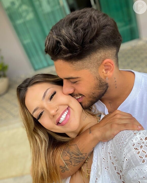 Namorada de Zé Felipe, Virginia Fonseca foi apontada com affair de Neymar
