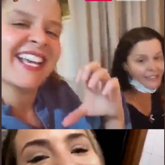 Gabi Martins faz live com Maiara e Maraisa: 'Eu amo'