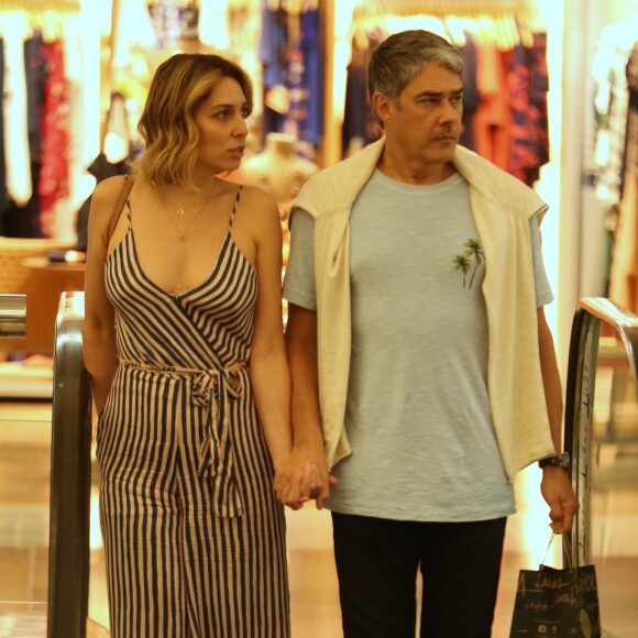 Natasha Dantas parabenizou a filha de William Bonner pela habilidade com a make