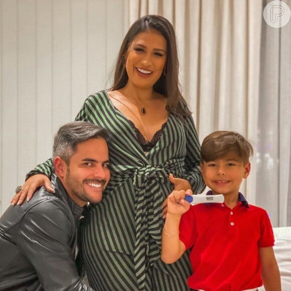 Simone está grávida do segundo filho com empresário Kaká Diniz