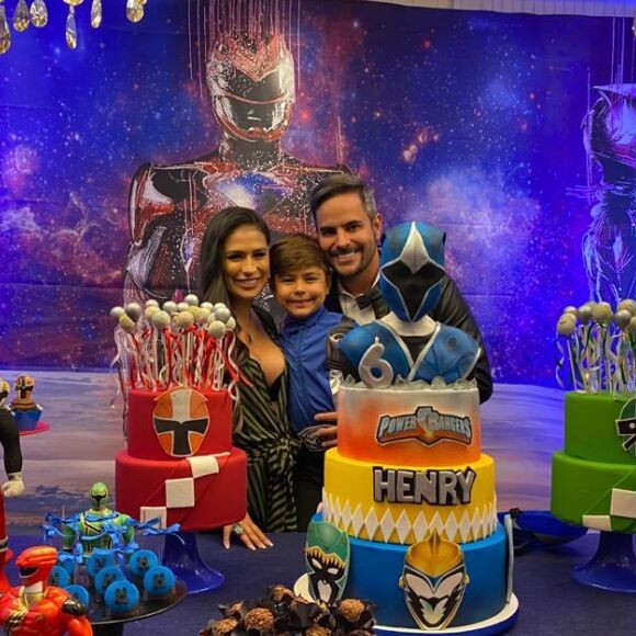 Filho de Simone, Henry ganhou festa reservada para comemorar 6 anos