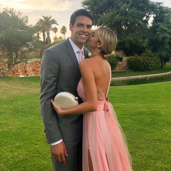 Carol Dias comemorou gravidez da primeira filha com Kaká