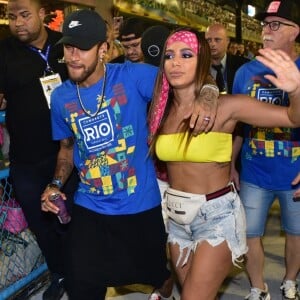 Anitta e Neymar ficaram no Carnaval de 2019