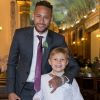 Neymar está na Espanha com o filho, Davi Lucca