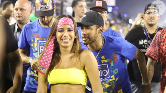 Neymar e Anitta, juntos em viagem, cantam em vídeo postado nesta quarta-feira, dia 26 de agosto de 2020