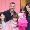 Malvino Salvador é pai de Sofia, de 10 anos, de relação anterior e Ayra, de 5 anos, e Kyara, de 3, com Kyra Gracie