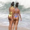 Ludmilla vai à praia com a mulher, Brunna Gonçalves, no Rio de Janeiro