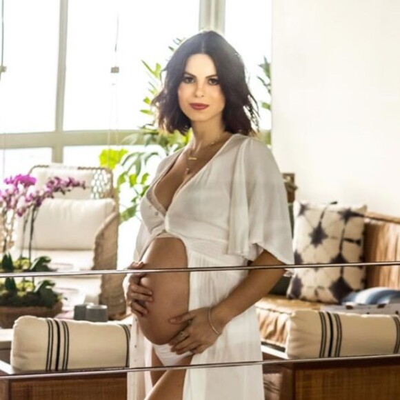 Sthefany Brito está esperando um menino