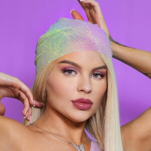 Luísa Sonza escolheu make iluminada para o MTV Miaw 2020