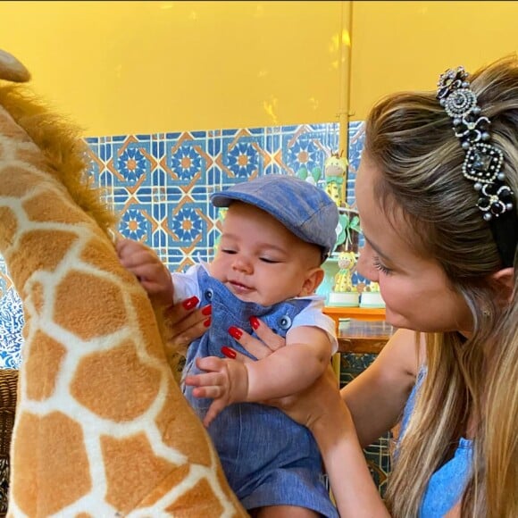 Festa do filho de Sorocaba e Biah Rodrigues teve tema de girafa