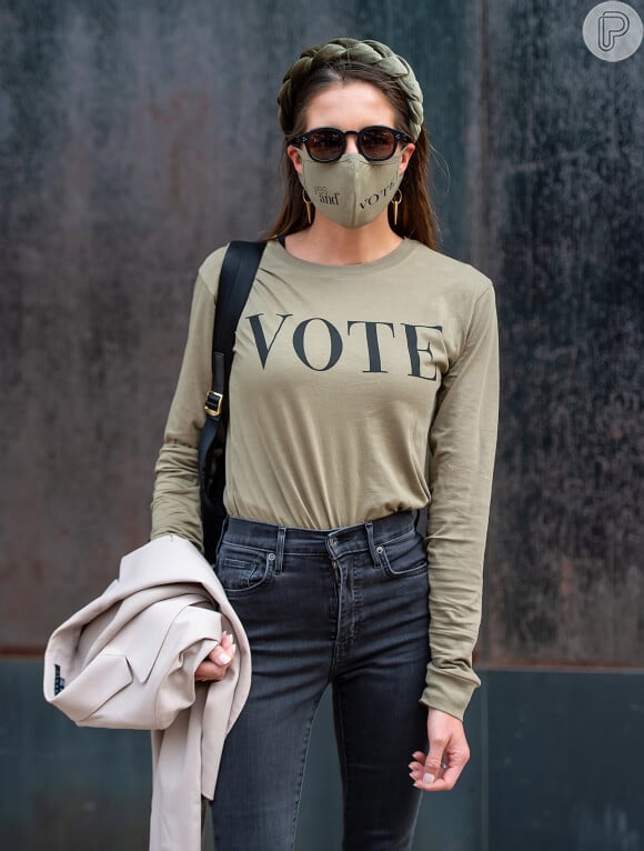 Na Semana de Moda de Nova York, não faltaram referências às eleições presidenciais