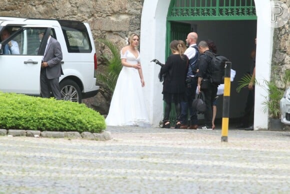 Tania Mara se casou no religioso com Jayme Monjardim em 2018