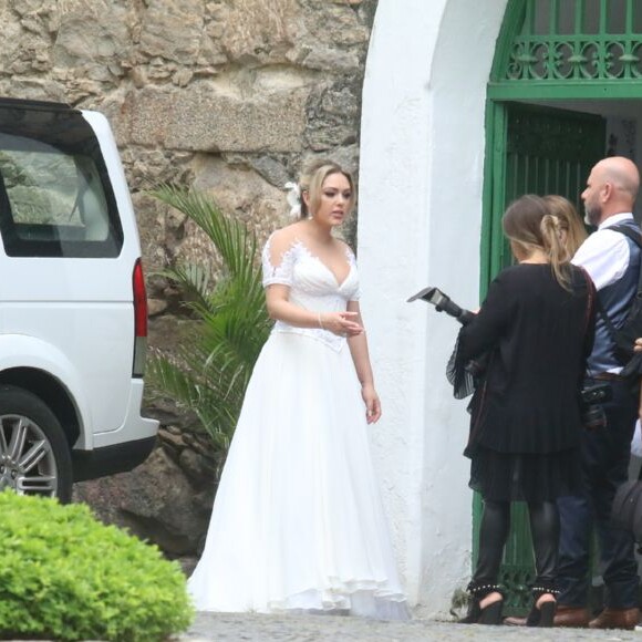 Tania Mara se casou no religioso com Jayme Monjardim em 2018