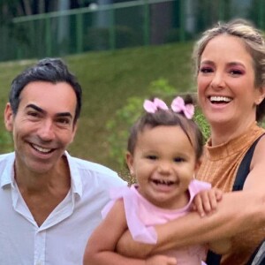 Ticiane Pinheiro e Cesar Tralli são pais de Manuella, de 1 ano