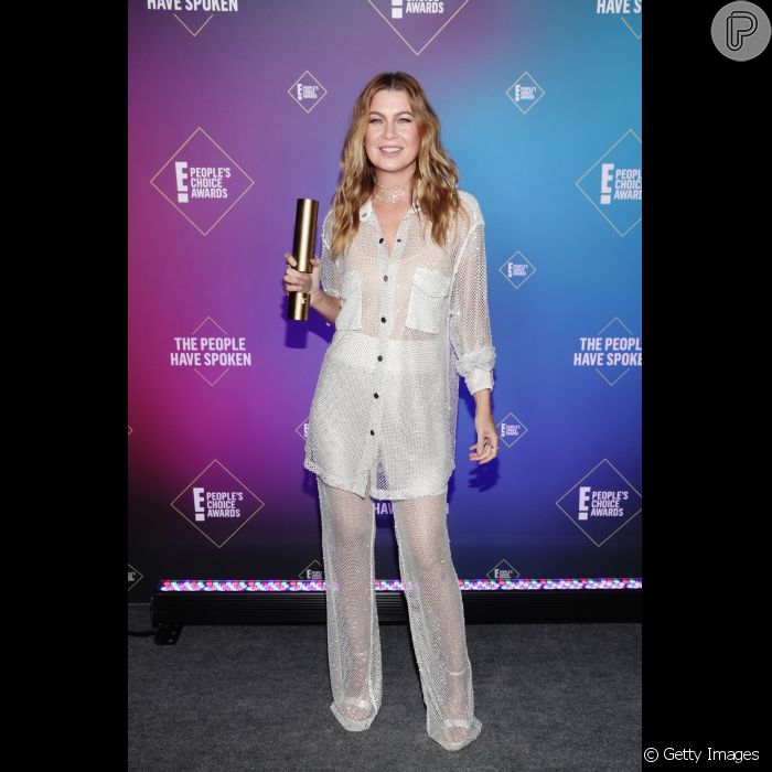 Ellen Pompeo foi premiada a atriz de tv do ano por &#039;Grey&#039;s Anatomy&#039; no E! People&#039;s Choice Awards 2020
