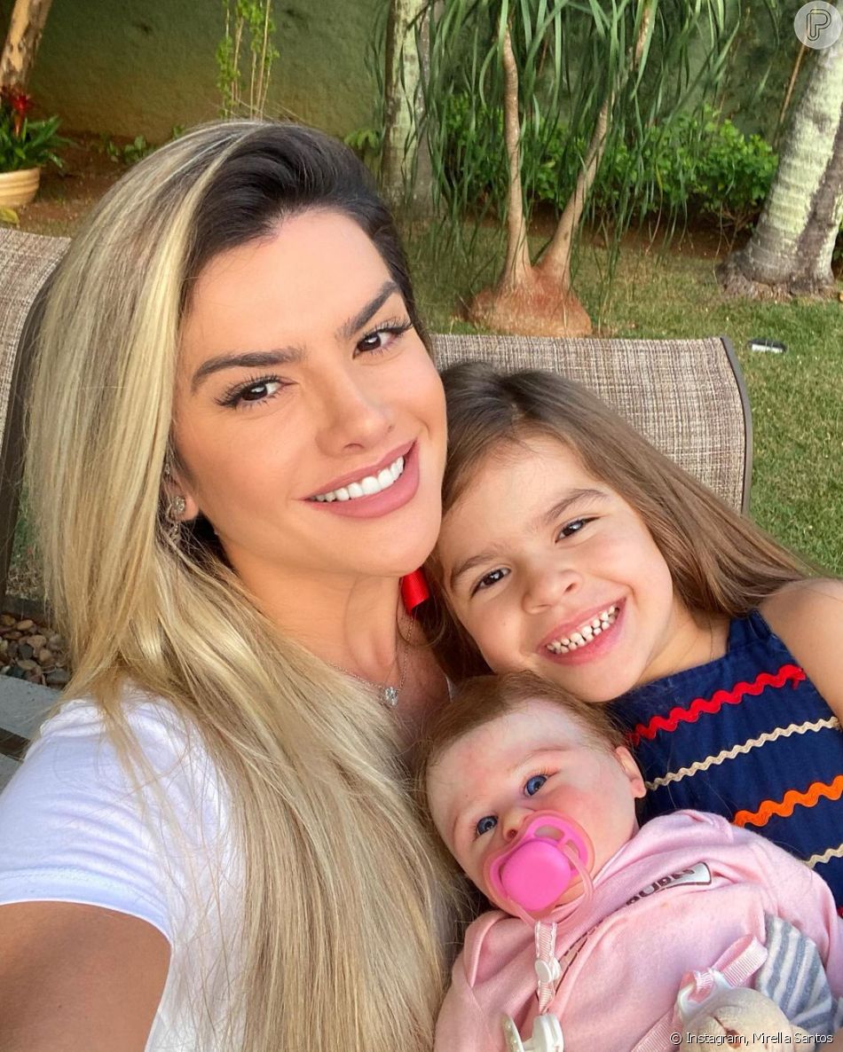 Mirella Santos Aparece Sorrindo Em Foto Com A Filha Valentina Purepeople