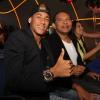 Neymar Jr. foi ao estúdio do Jô, em São Paulo, acompanhado do pai, Neymar