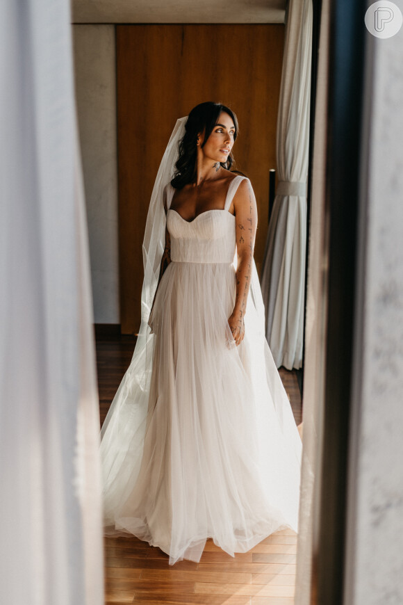 Casamento do 'De Férias Com Ex': Anna Clara usa vestido de noiva de princesa no dia 01 de outubro de 2020