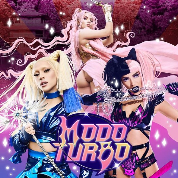 Anitta, Luísa Sonza e Pabllo Vittar encarnam animes e ficam cheias de poderes em 'Modo Turbo'