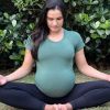 Kyra Gracie comenta ganho de peso na gravidez