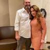 Zilu Godoi e o empresário Antonio Casagrande estão morando juntos em Miami, nos Estados Unidos