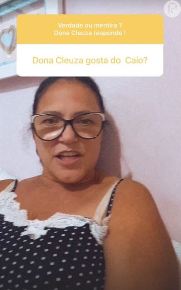 Cleuza Soares, mãe de Grazi Massafera, fala de Caio Castro: 'É uma pessoa muito educada, brincalhão, muito boa para conversar, gostei!'
