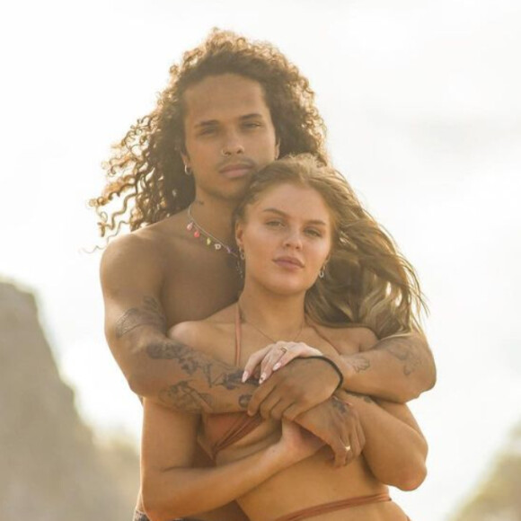 Luísa Sonza revela tatuagem inusitada de Vitão, em 15 de fevereiro de 2021