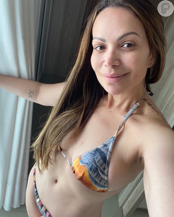 Solange Almeida lamentou receber críticas na web ao mostrar seu corpo real