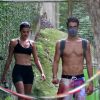 Bruna Marquezine e Enzo Celulari deixaram à mostra os corpos definidos