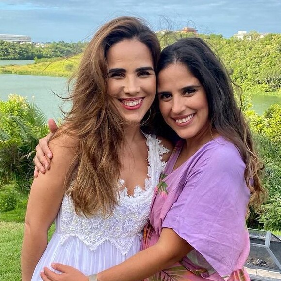 Camilla Camargo foi parabenizada pela irmã, Wanessa Camargo, após o nascimento de Julia