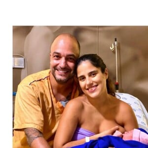 Camilla Camargo e o marido, Leonardo Lessa, são pais de Julia