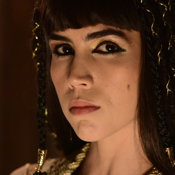 Novela 'Gênesis': Khen (Pérola Faria), uma das mulheres do faró, acompanha o julgamento do pai de Agar (Hylka Maria) e decide seu destino a partir do capítulo de segunda-feira, 29 de março de 2021