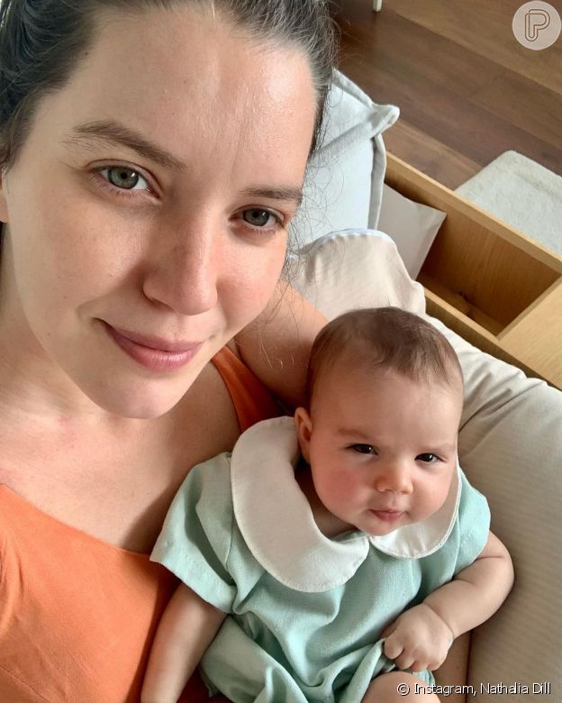 Foto de Nathalia Dill com a filha Eva encanta famosos