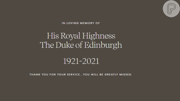 Harry e Meghan Markle lamentam morte de Príncipe Philip, aos 99 anos