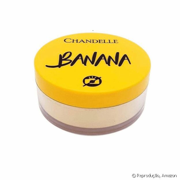 O pó facial Banana tem tecnologia que deixa pele aveludada e com acabamento leve