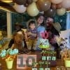 Giovanna Ewbank comemora 10 meses de Zyan ao lado dos filhos, Títi e Bless