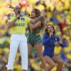 Jennifer Lopez se apresentou na abertura da Copa do Mundo com Claudia Leitte e Pitbull