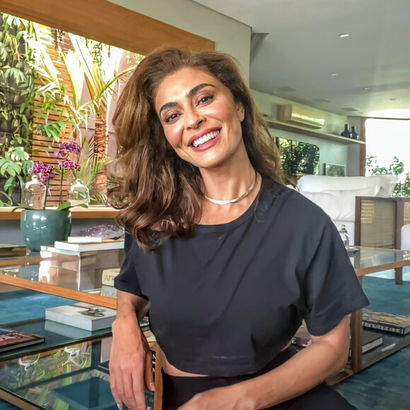 Juliana Paes relembrou bastidor inusito em cena quente na banheira