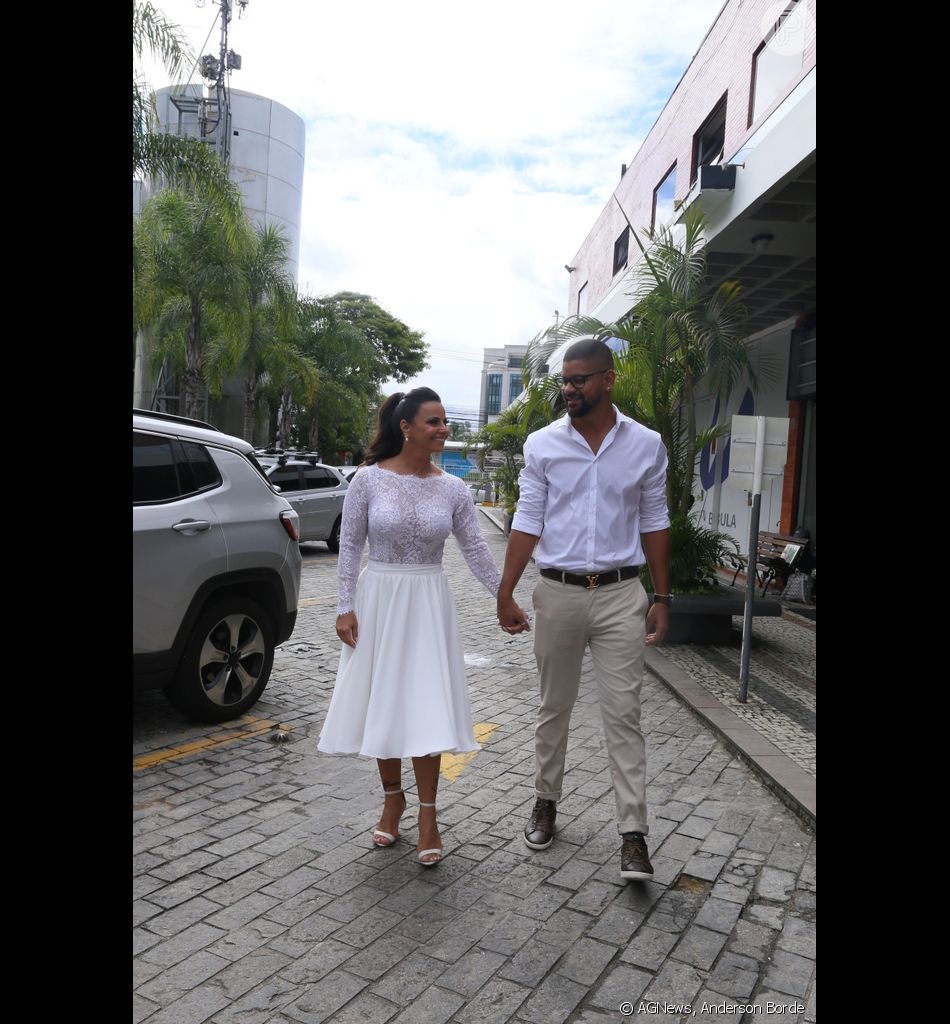 Viviane Araújo fez cerimônia intimista após casamento no ...