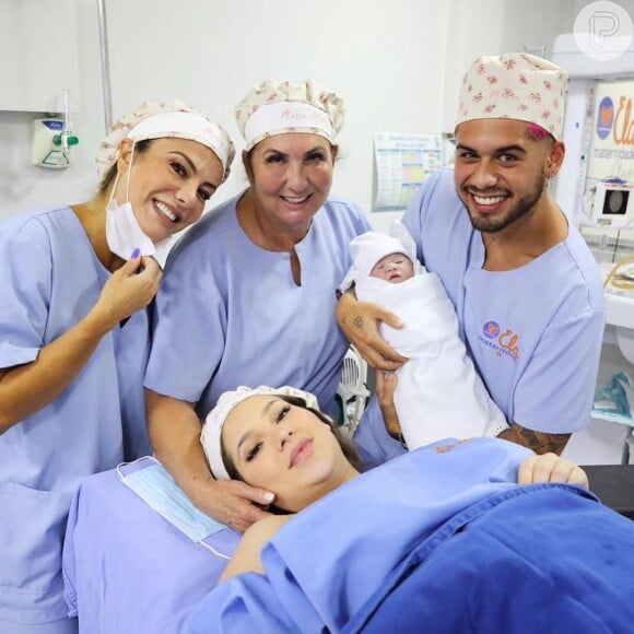 Foto: Virgínia Fonseca teve Maria Alice de parto cesárea - Purepeople