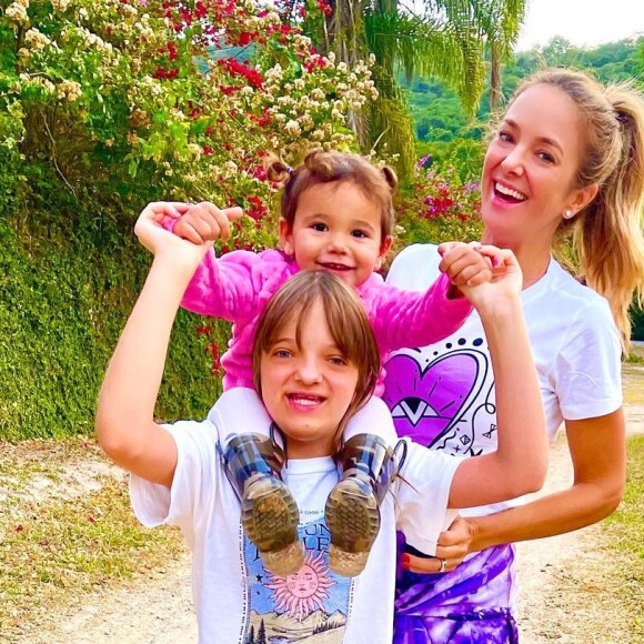 Ticiane Pinheiro afirmou ser amiga de Roberto Justus, seu ex-marido e pai de Rafaella